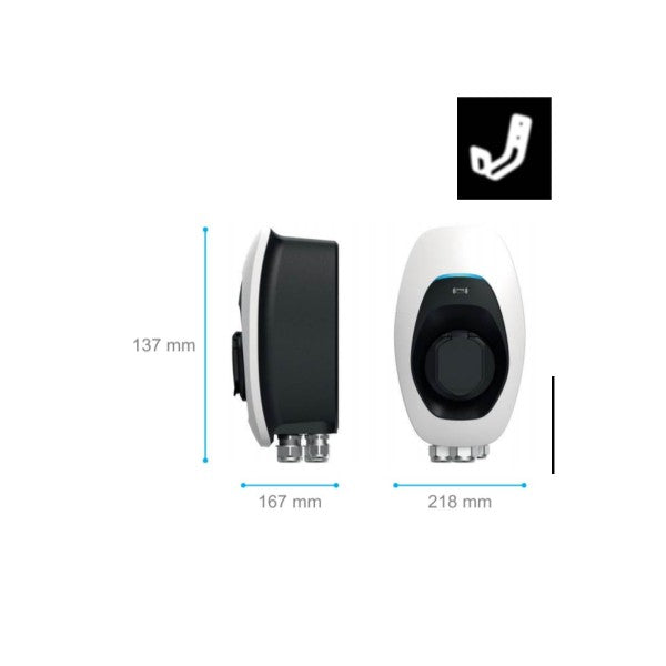 Delta 22kW AC Max Basic EV Charger T2 Tethered WIth 5 Metre Cable