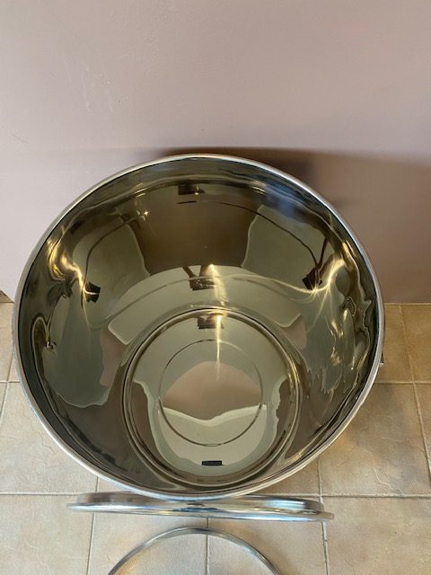 200L Stainless Steel Drum with Lid - Food Grade