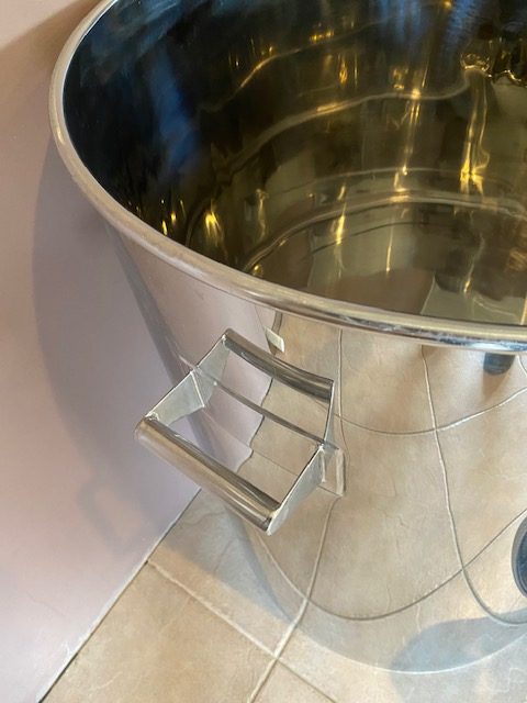 200L Stainless Steel Drum with Lid - Food Grade