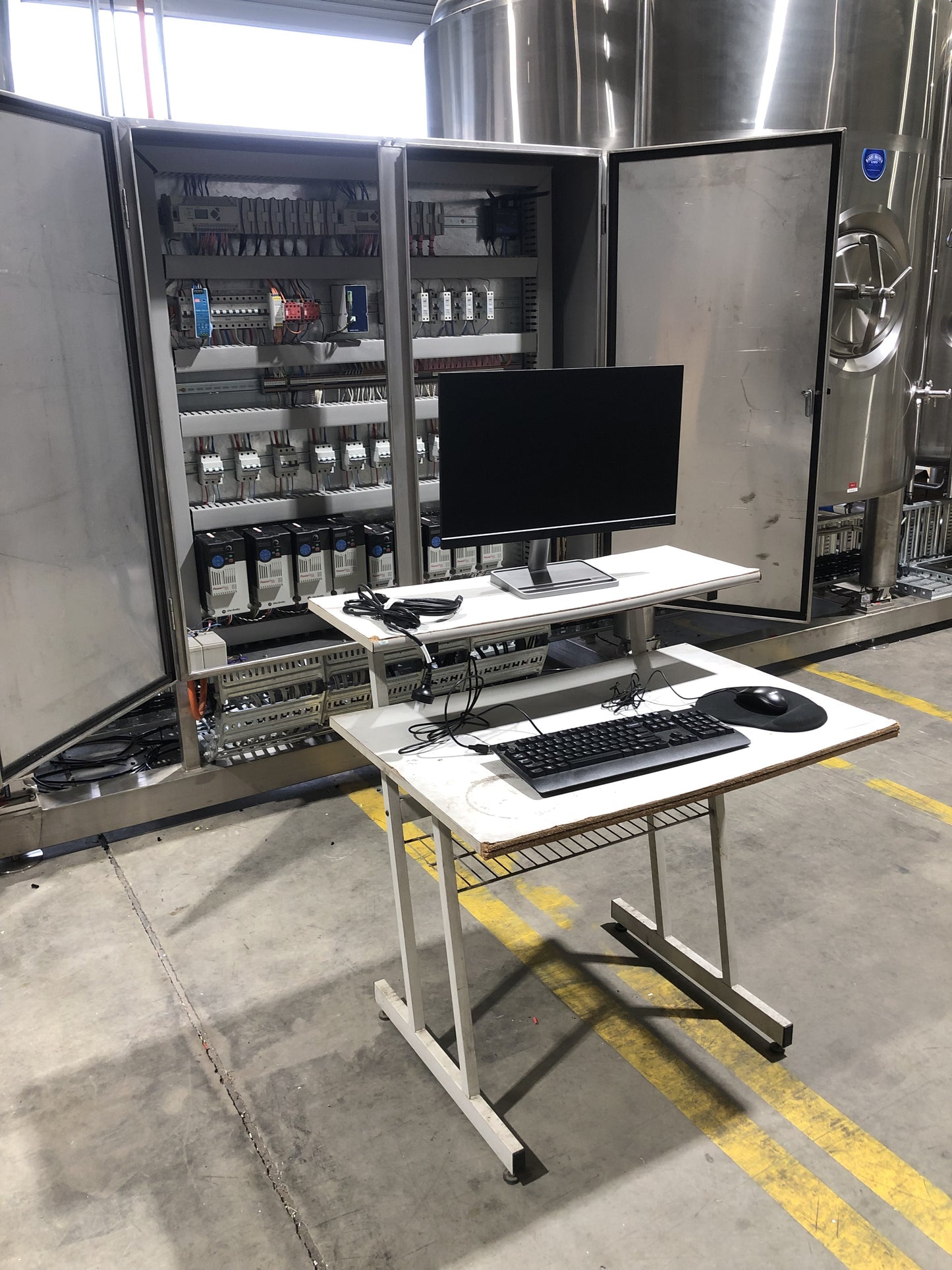 Brewery Control Panel - Electrical Control Panelfor multiple processes