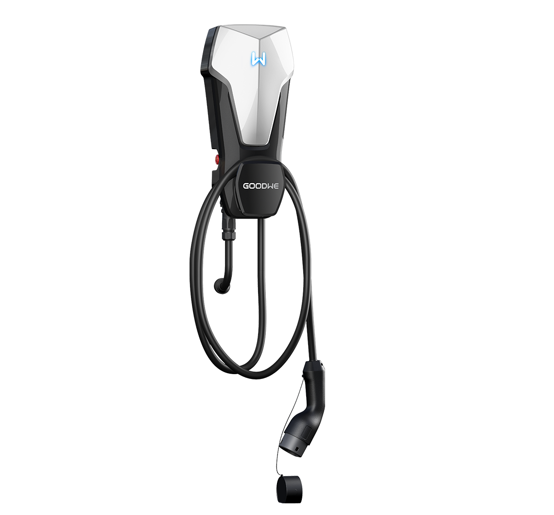 GoodWe 7kW Single Phase HCA Series EV Charger - 6m Cable IEC Type2