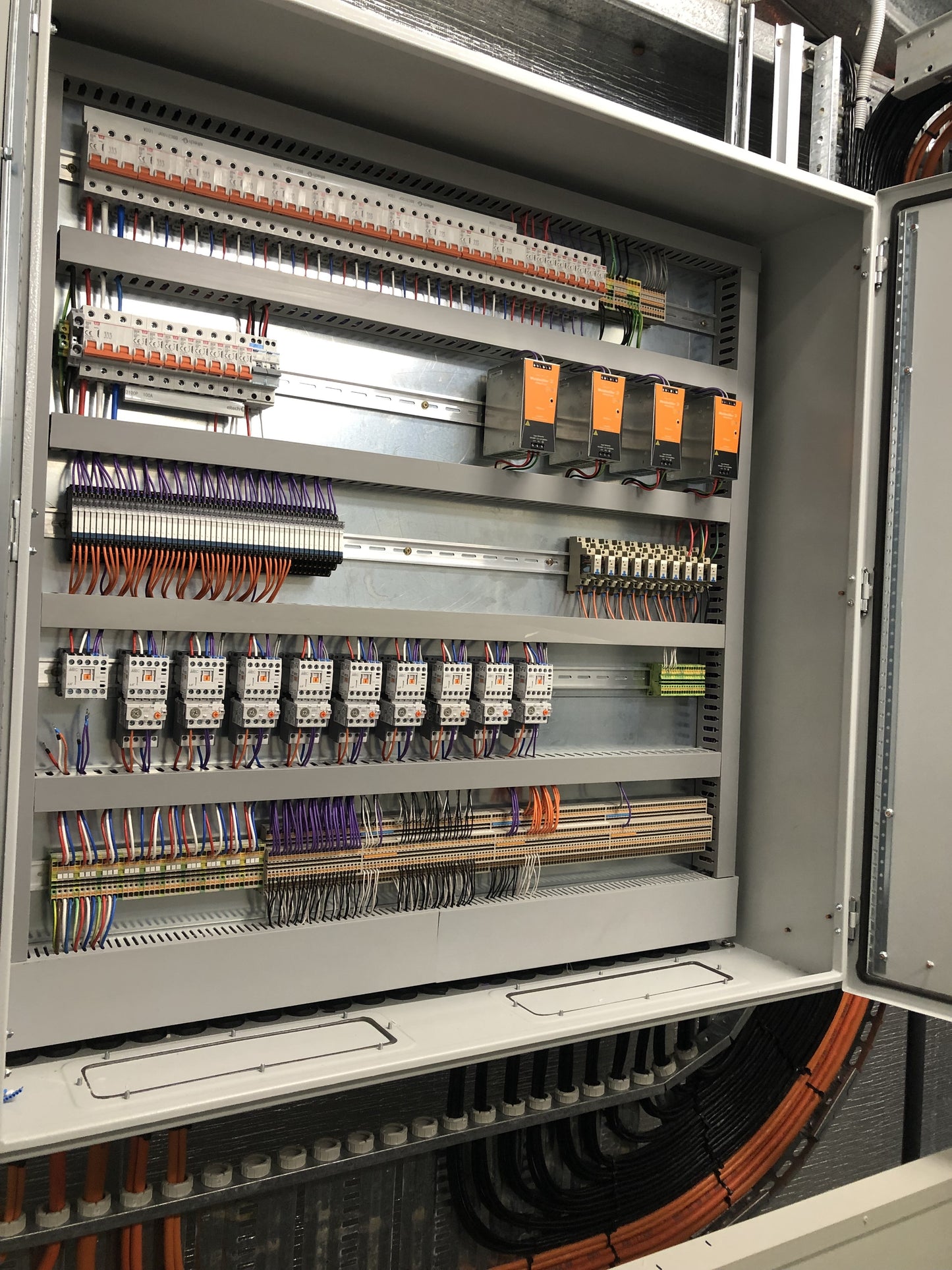 Brewery Control Panel - Electrical Control Panelfor multiple processes