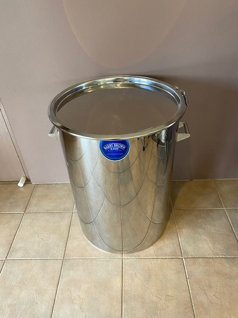 200L Stainless Steel Drum with Lid - Food Grade