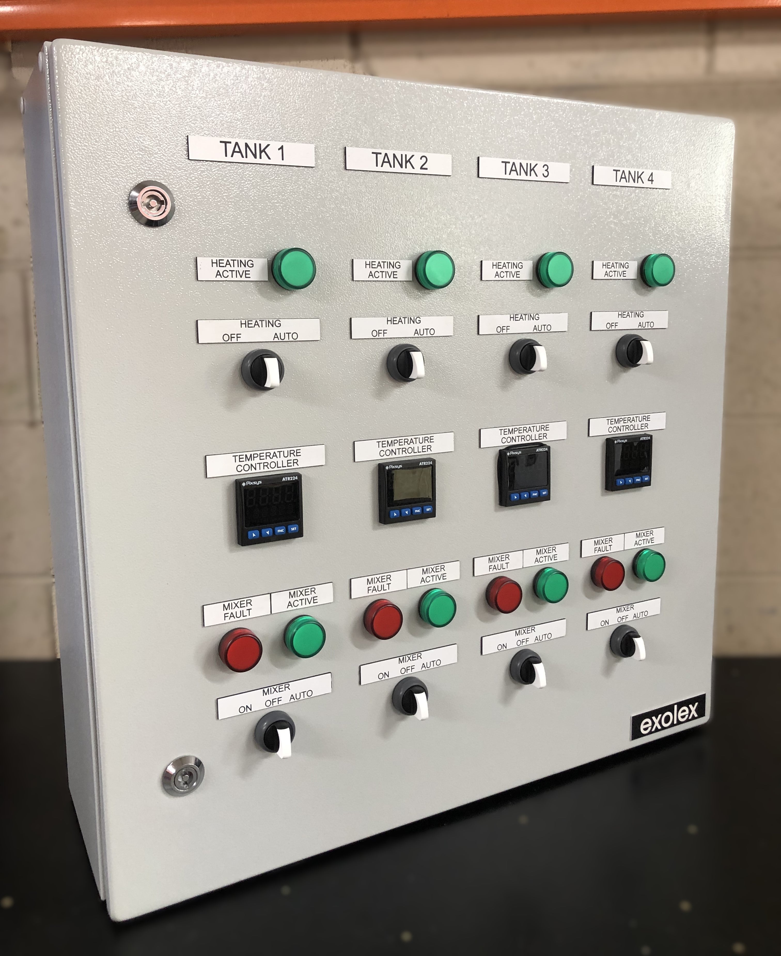 Temperature Control Panel - Electrical Control Panel for Multi-Tank pr ...
