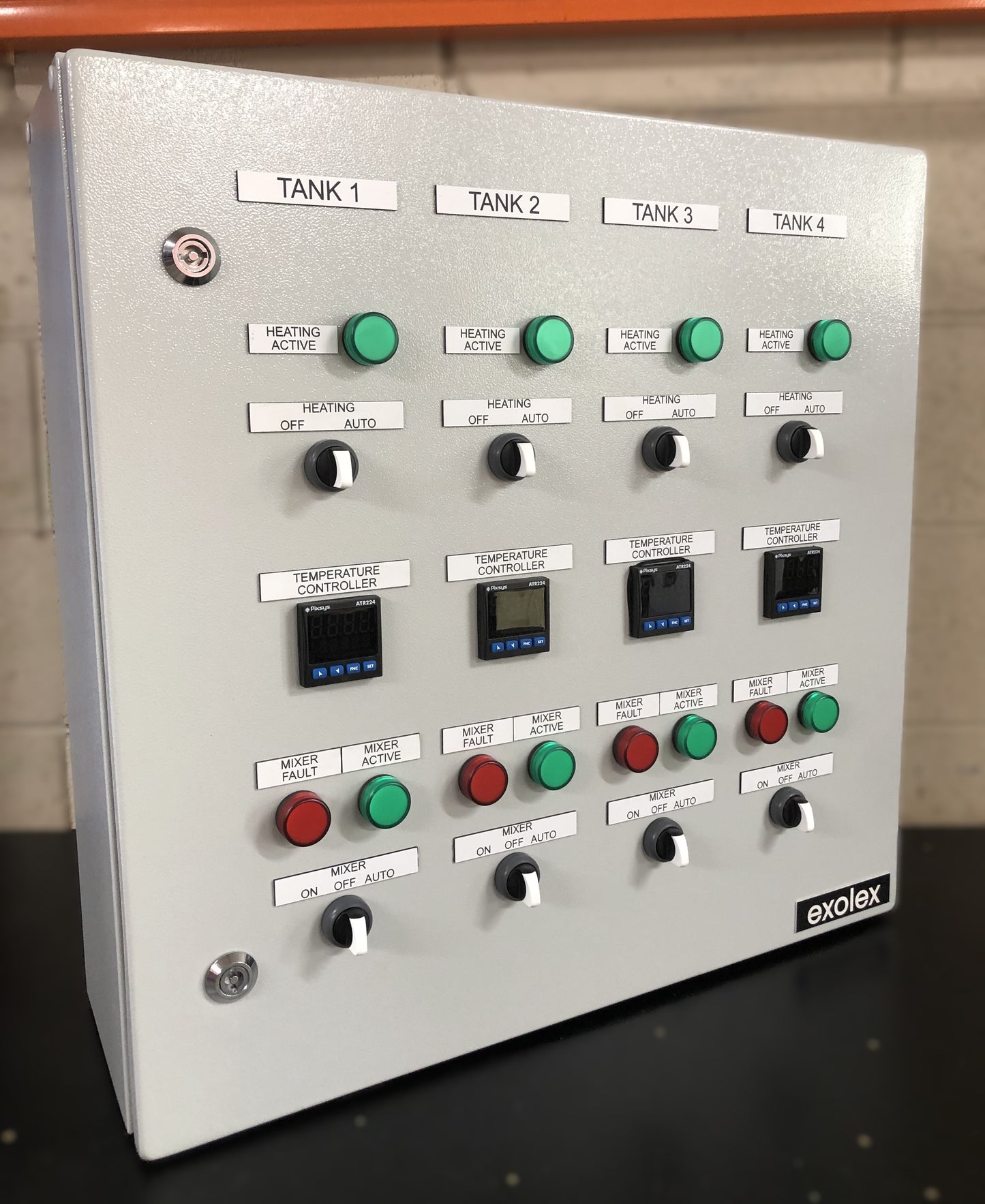Brewery Control Panel - Electrical Control Panelfor multiple processes