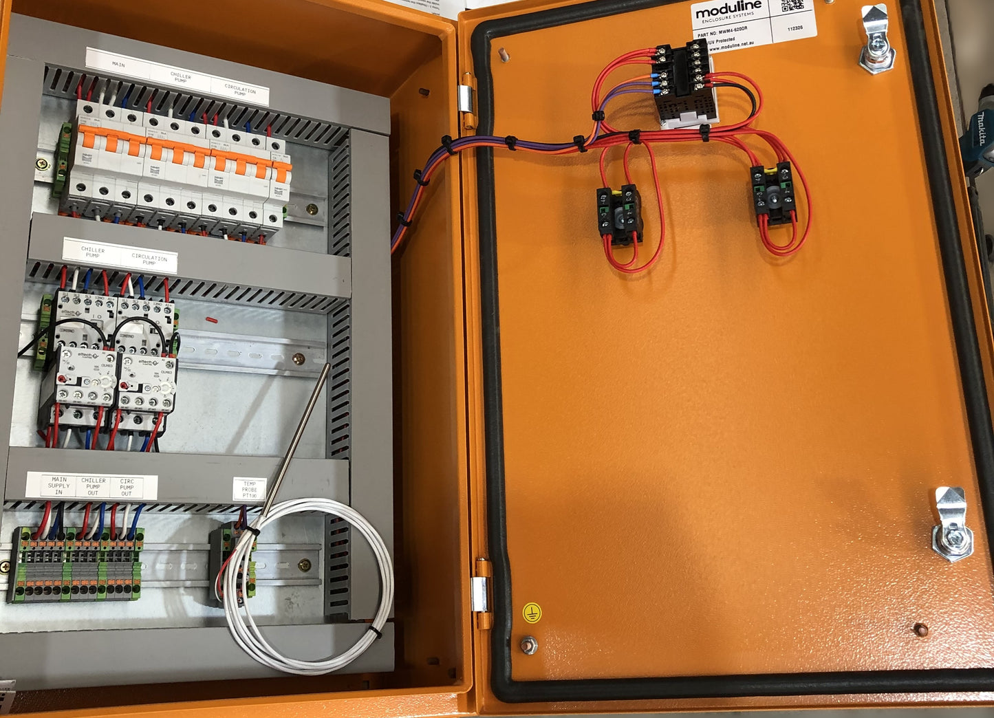Temperature Control Panel-  Electrical Control Panel for Single Tank