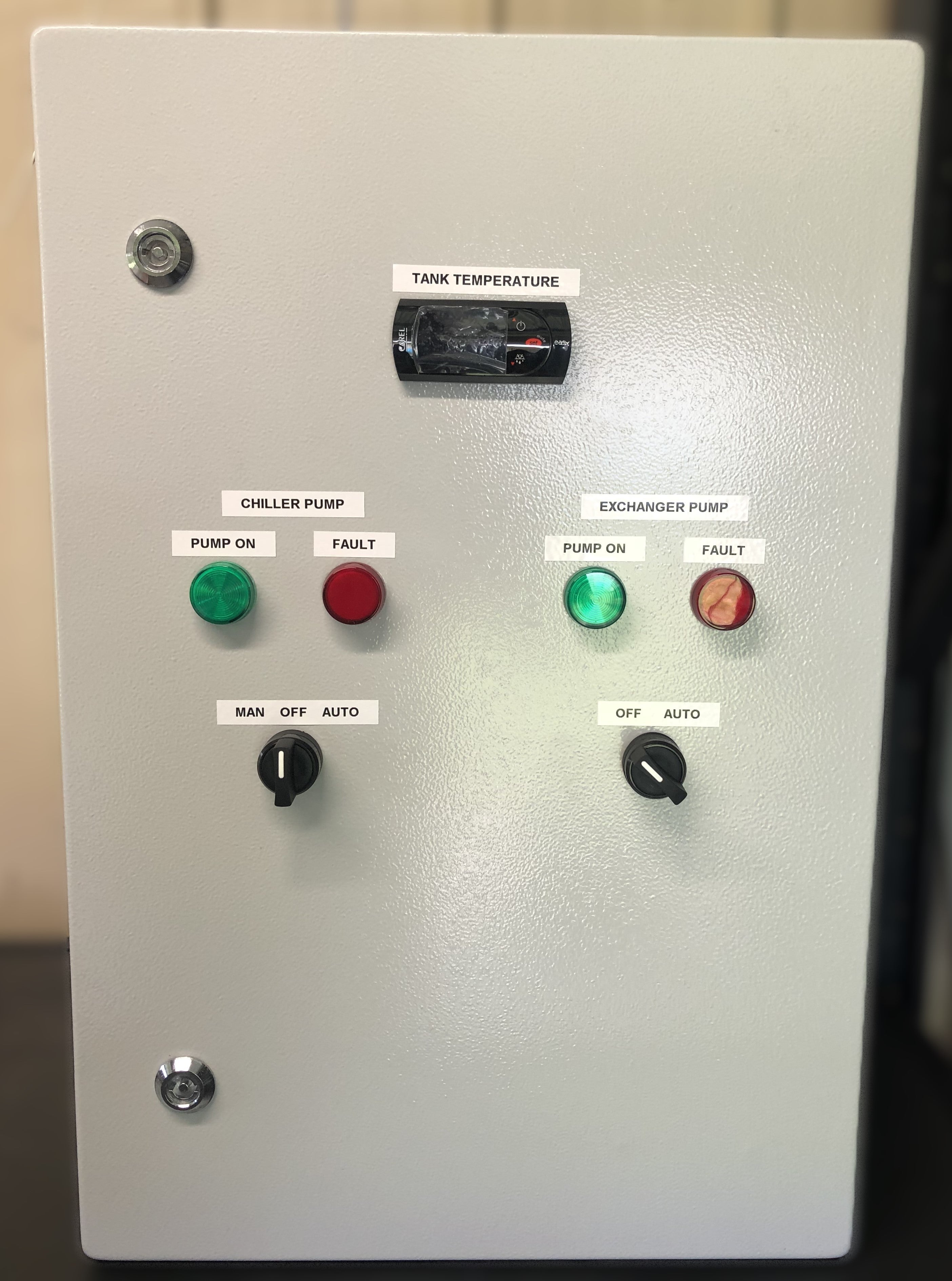 Temperature Control Panel- Electrical Control Panel for Single Tank ...