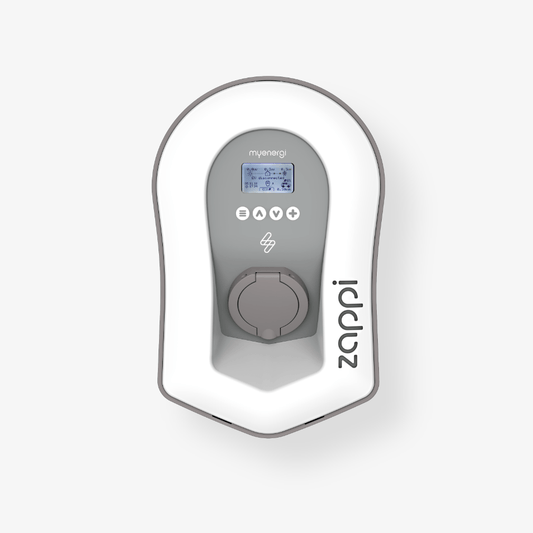 Myenergi Zappi V2.1 Multiphase 7/22kW Untethered WHITE with inbuilt WiFi/Ethernet w/3 CTs